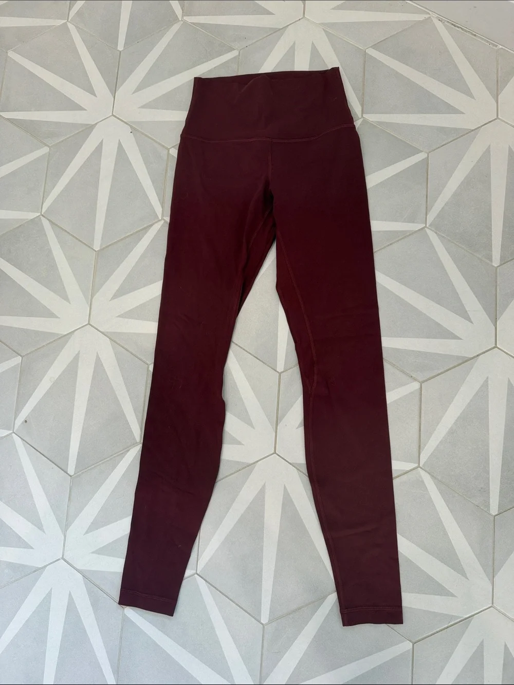 lululemon athletica Women Burgundy Align Leggings Regular Length